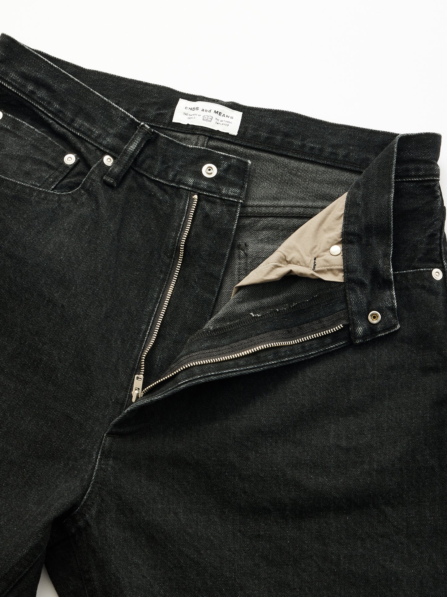 5 Pockets Denim Black