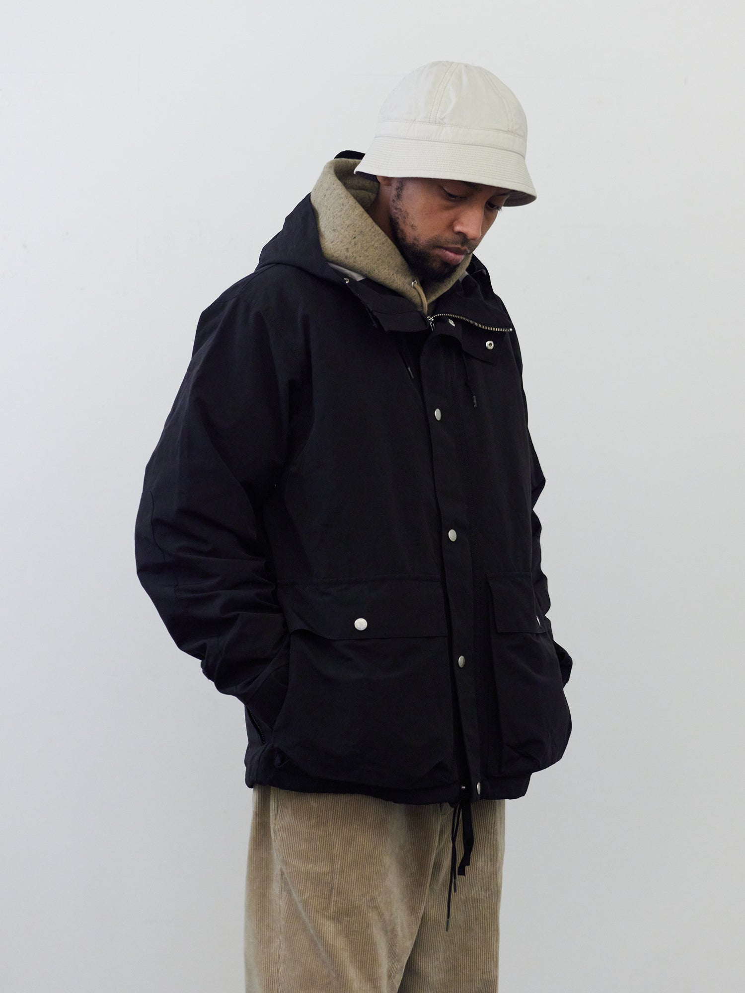 ENDS and MEANS Sanpo Jacket ブラック