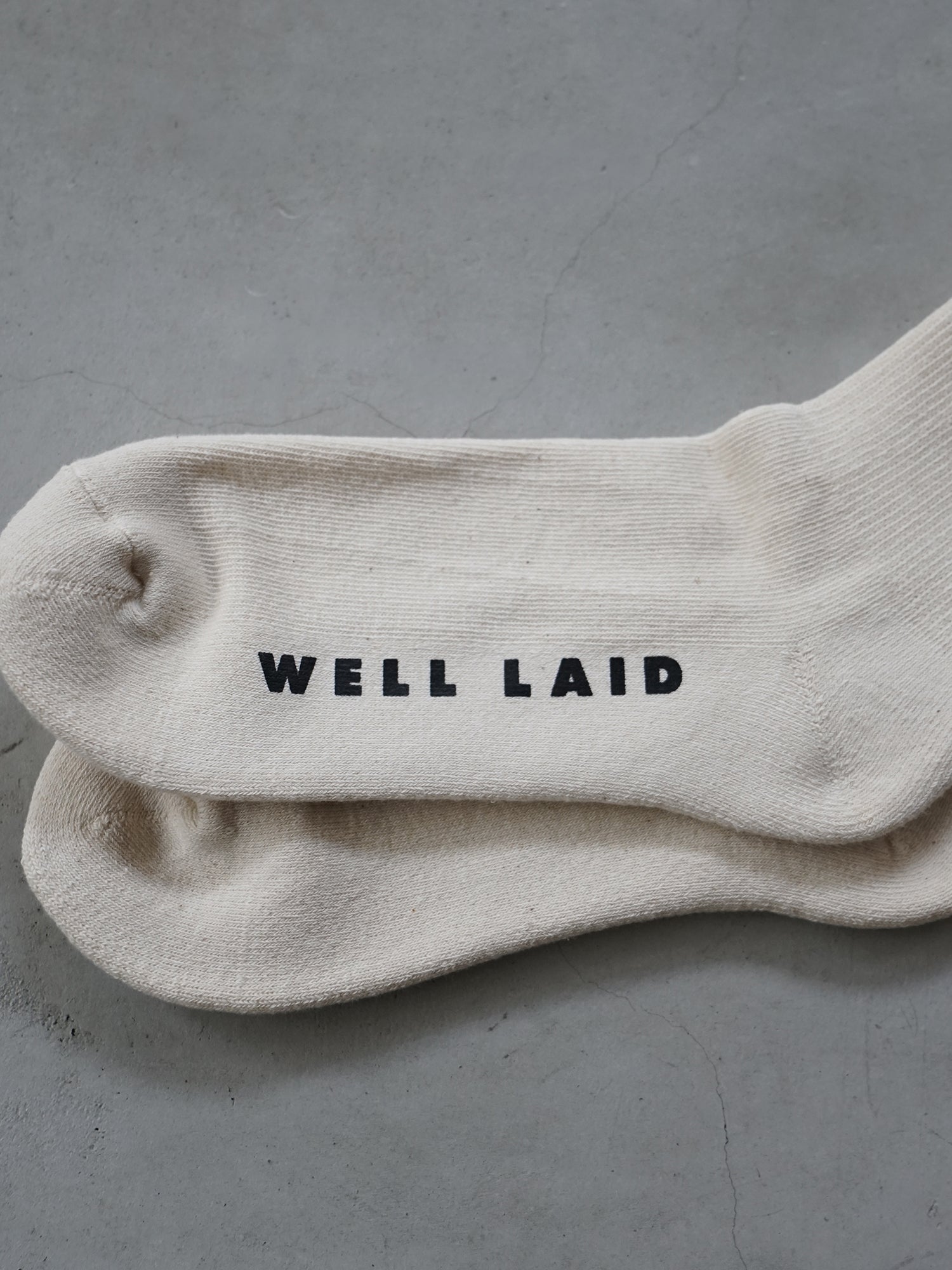 WELL LAID Organic Cotton Socks