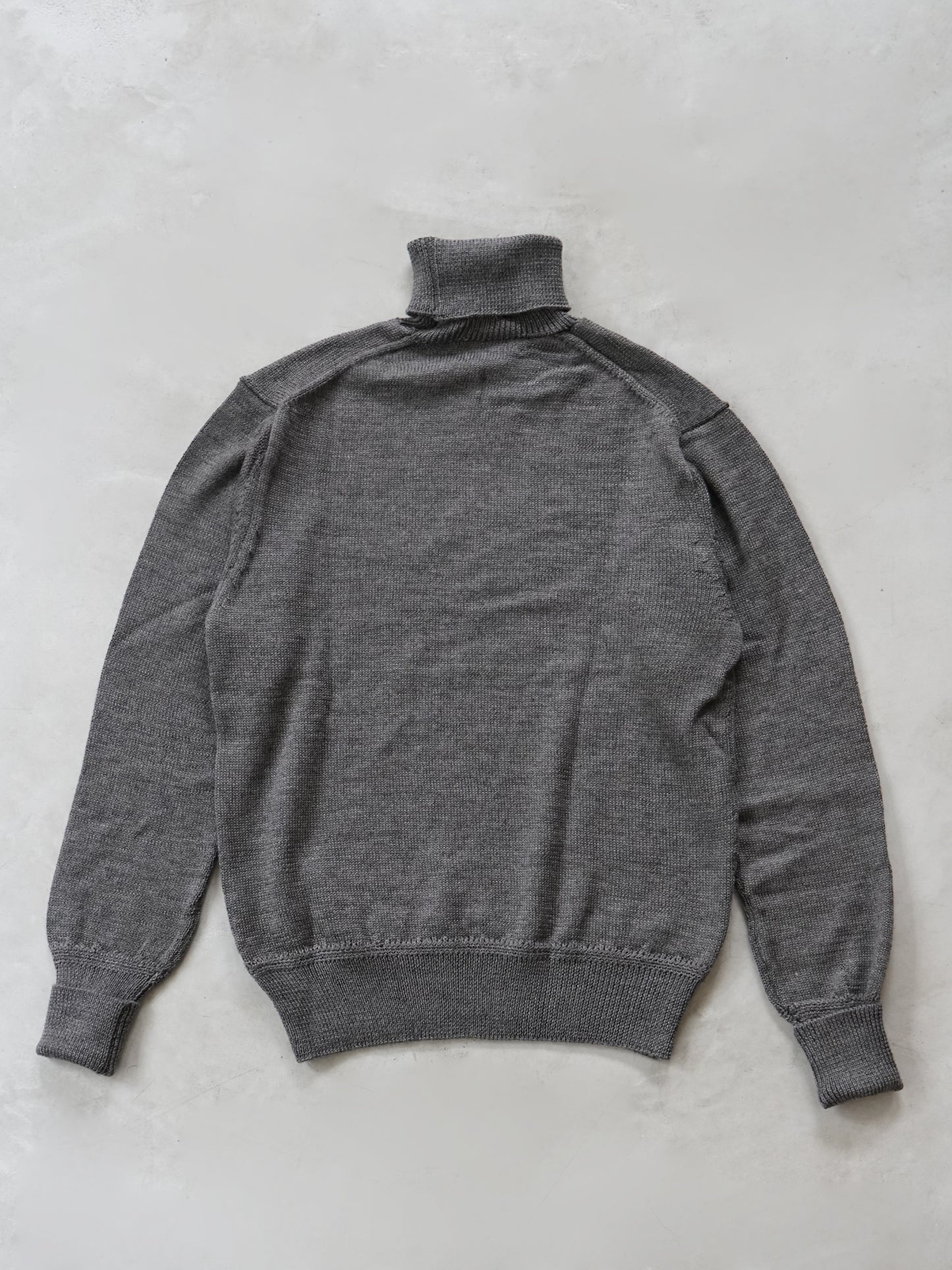 Merino Wool Turtle Neck Knit