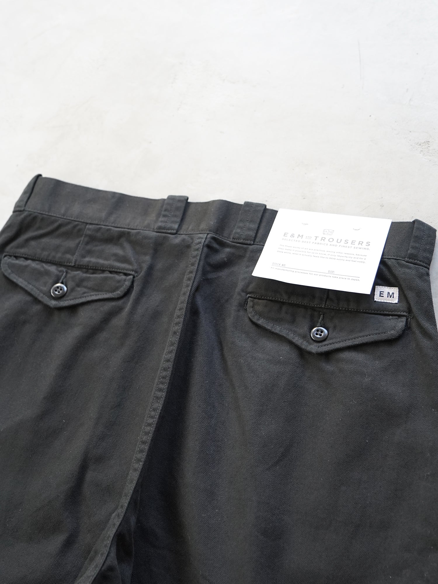 Army Chino Black 23A/W