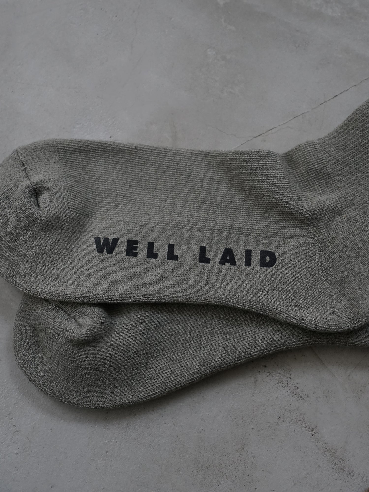WELL LAID Organic Cotton Socks