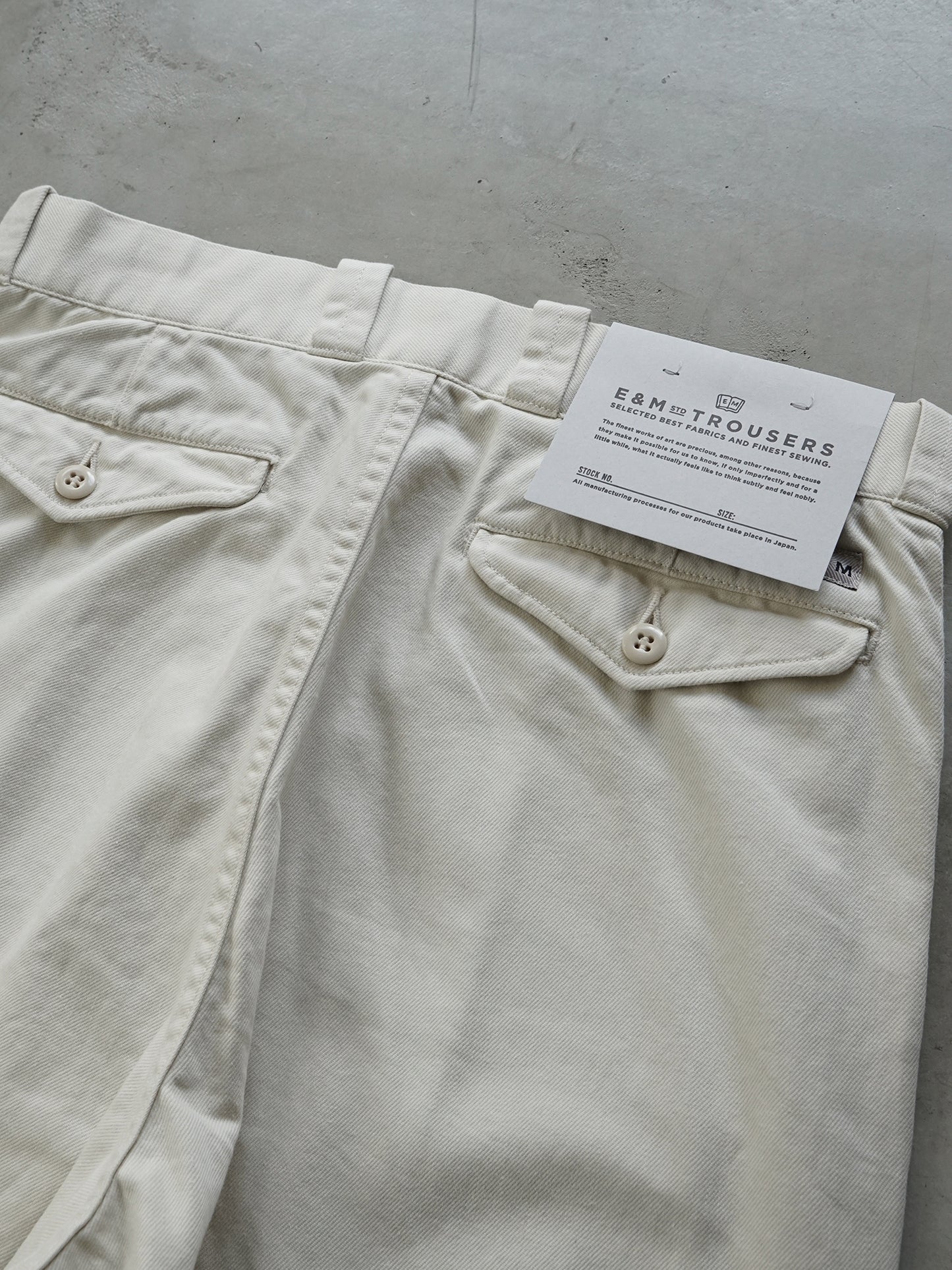 Army Chino Off White 23A/W
