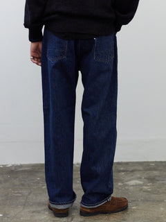 5-Pocket Denim Washed Indigo